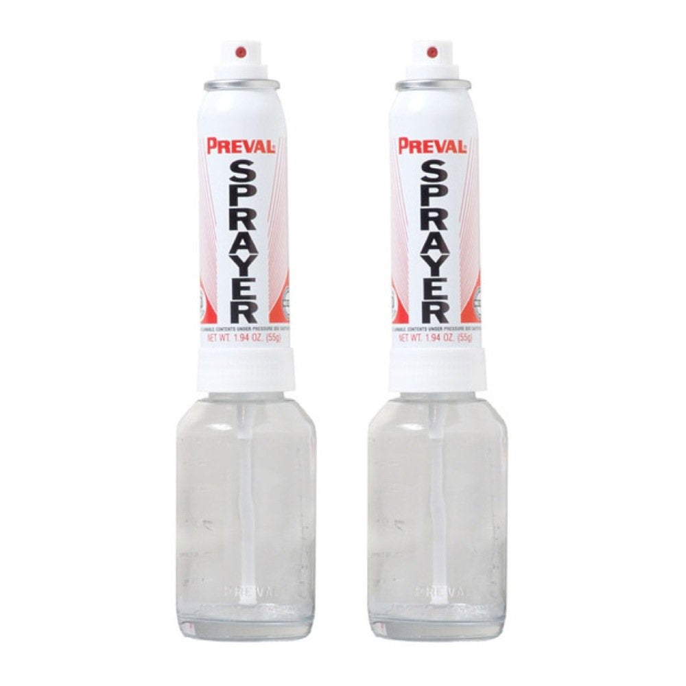 Preval Pro-Pak dual sprayer system for small projects and precise touch-ups.