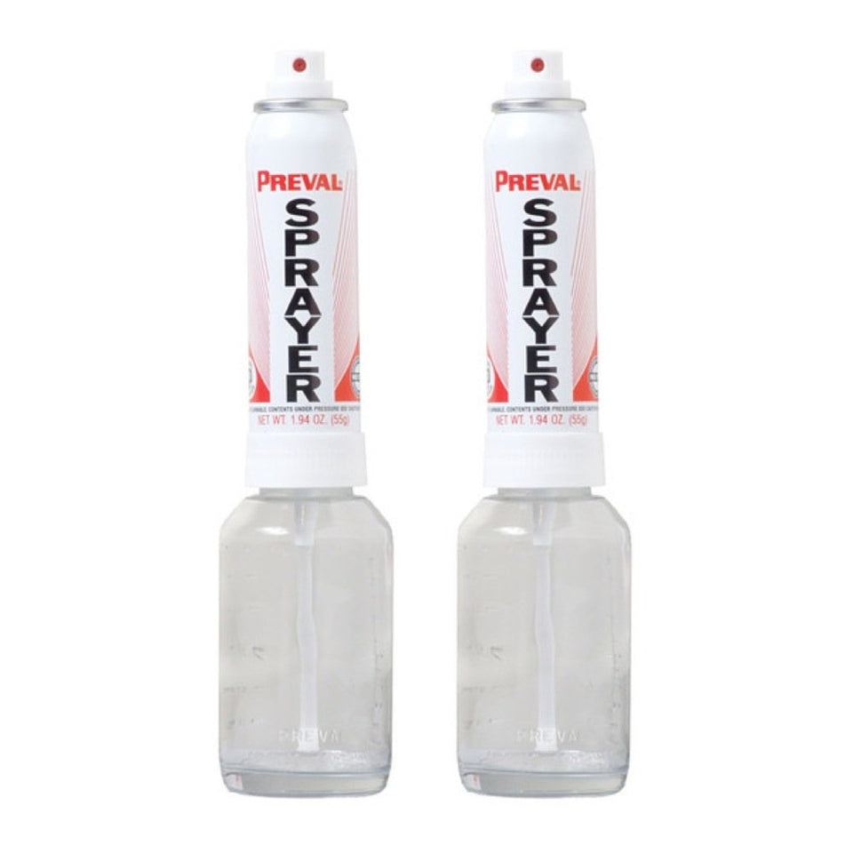 Preval Pro-Pak dual sprayer system for small projects and precise touch-ups.