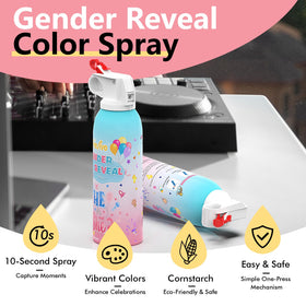 Previvo biodegradable cornstarch powder for eco-friendly celebrations