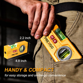 Prexiso vertical 90° vial enabling precise right-angle alignment.