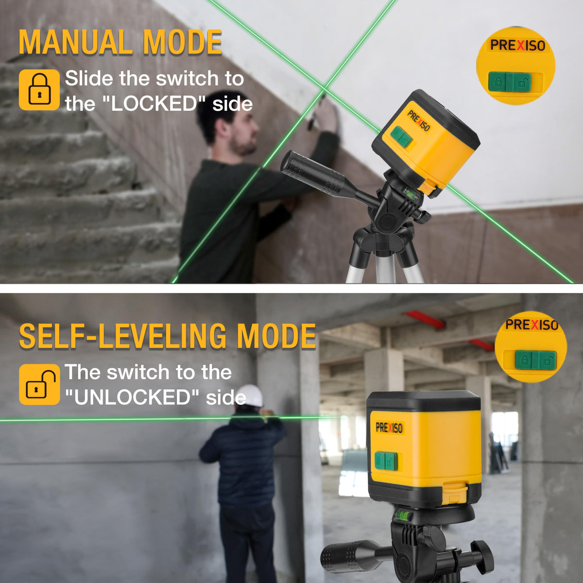 Prexiso quick-release plate enables fast laser mounting and removal