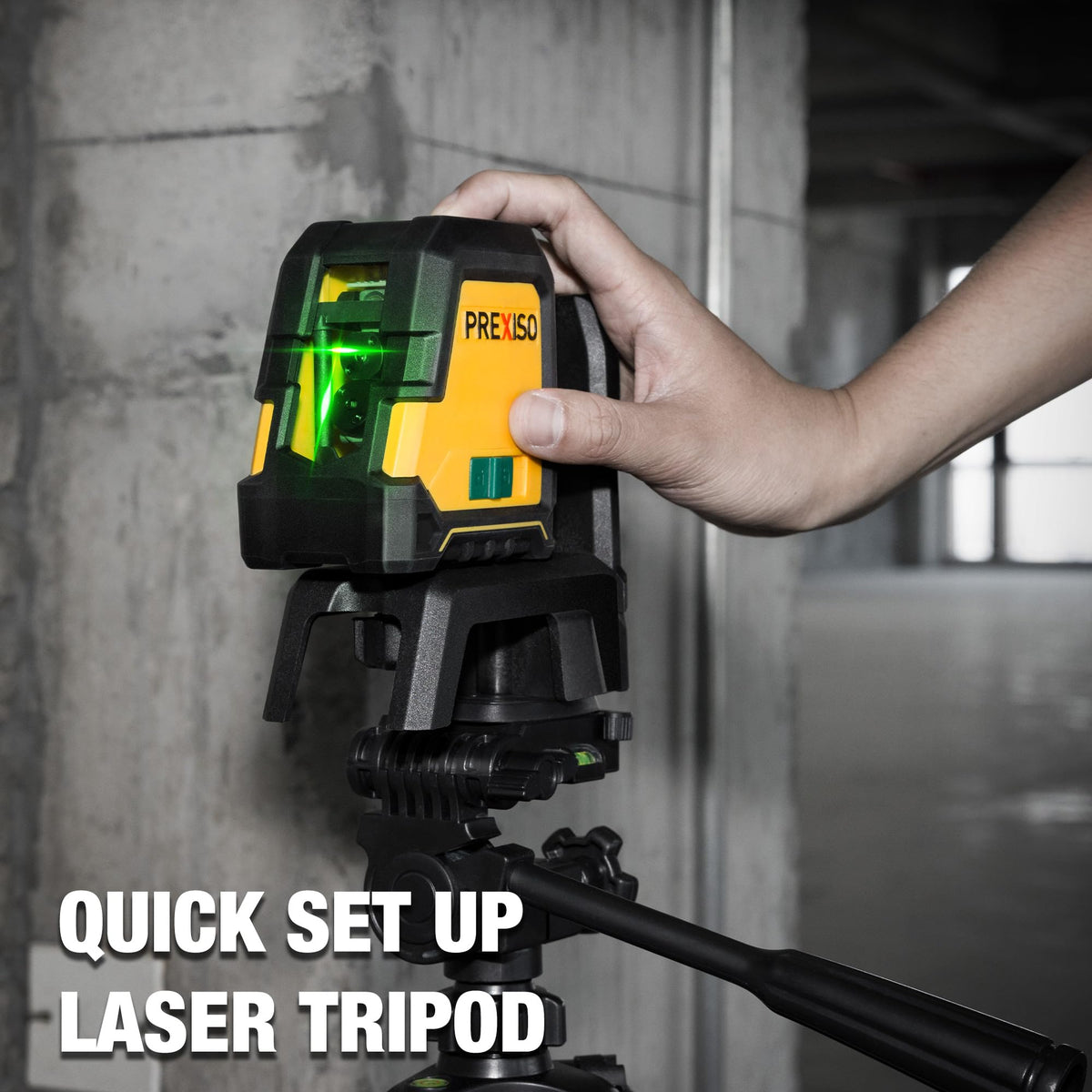 Prexiso manual mode switch for fixed-angle alignment