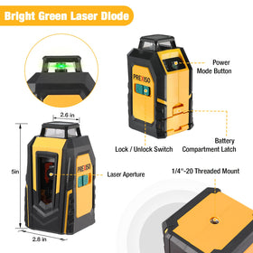 Target plate and green glasses boost line visibility during preparation.