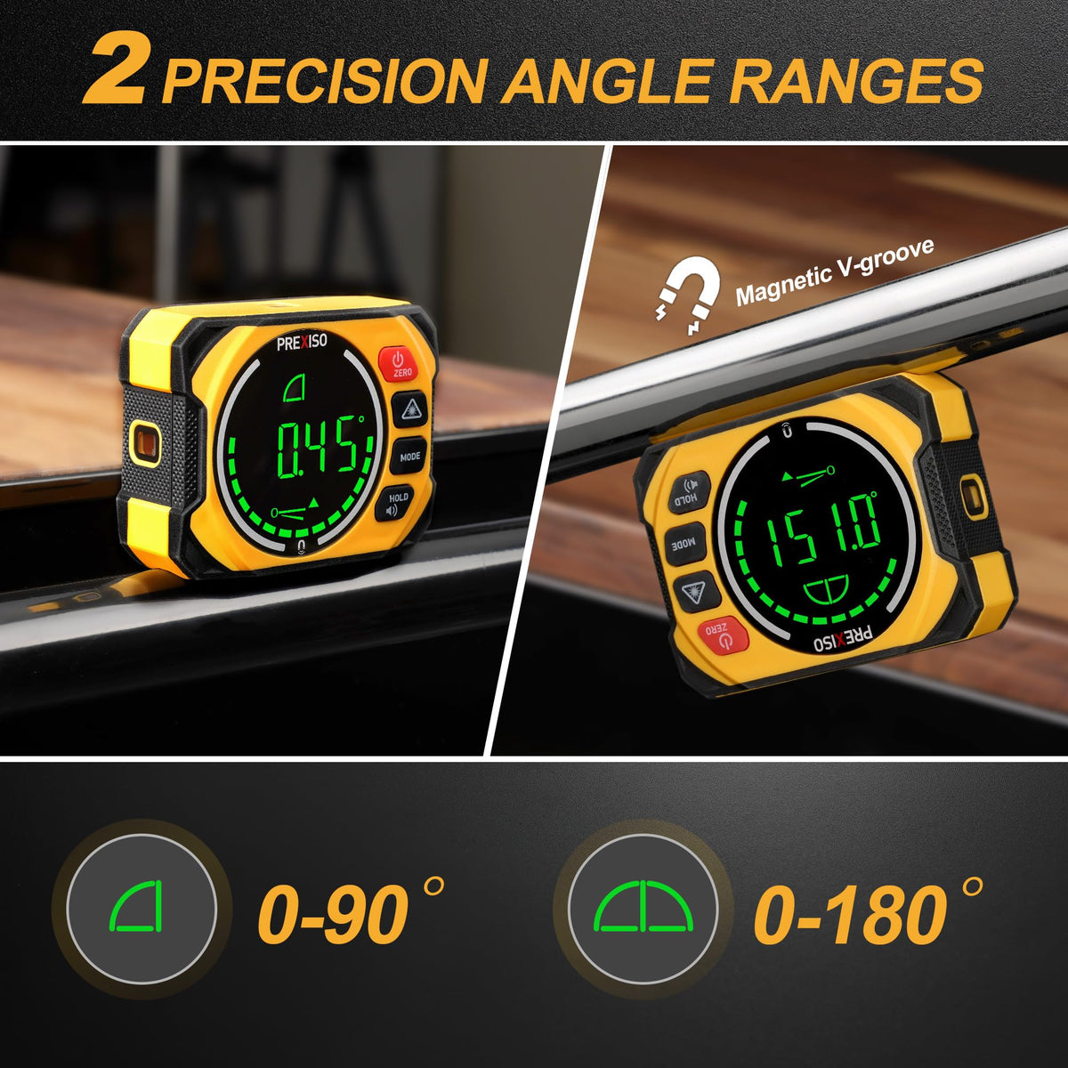 Prexiso wall mount base attachment enables steady setup during installation.