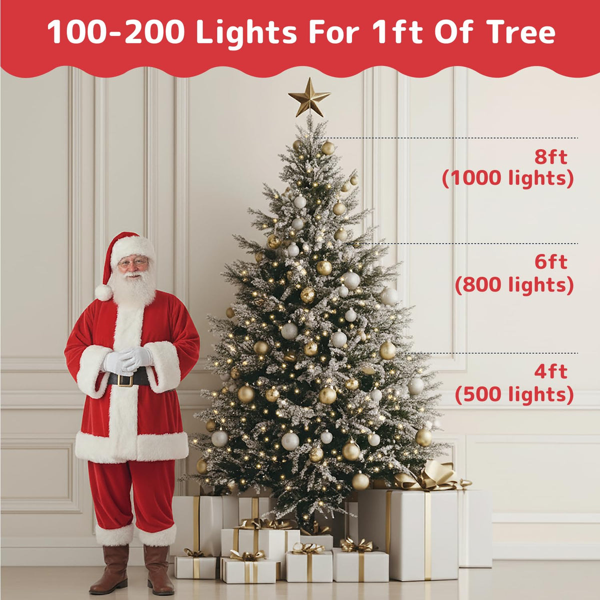 Red-coated flasher bulb creates a lively centerpiece for festive displays