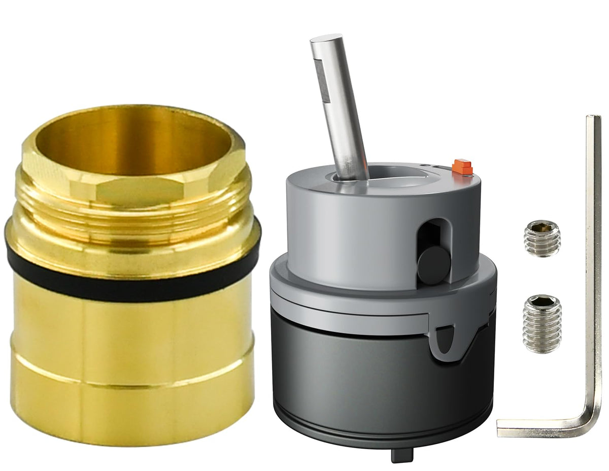 PRFCTTY RP50587 Diamond Seal cartridge with brass core for durable faucet compatibility.