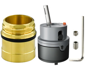 PRFCTTY RP50587 Diamond Seal cartridge with brass core for durable faucet compatibility.
