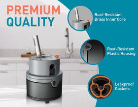 PRFCTTY RP50587 leak-prevention-tested design reduces dripping risks.