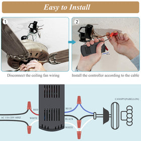 Prichor easy-install remote kit simplifies upgrading fans in minutes.