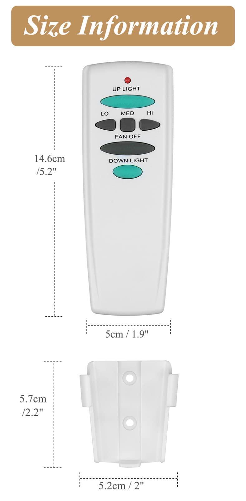 Prichor UC7078T remote battery compartment ready for installation