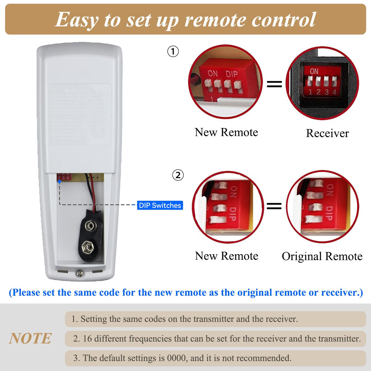 Prichor UC7078T remote dimming feature demonstrated for up/down lights