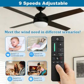 Prichor UC7225T remote included wall-mount for convenient storage.