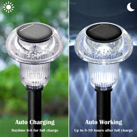 Priddop acrylic mushroom garden lights add whimsical charm to patios.
