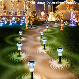 Priddop mushroom lamps suit pathways, gardens, and patios.