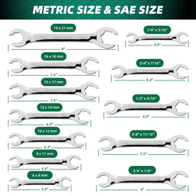Organized PRIDE&amp;CRAFT wrench pouch keeps tools accessible on the go.