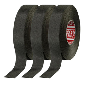 Prime Ave Tesa 51036 PET cloth tape guarding wiring harness against heat and abrasion.