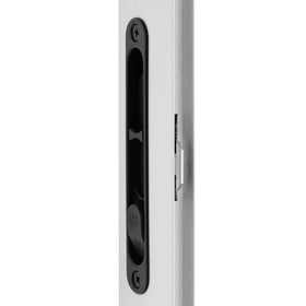Non-handed design supports both left and right sliding doors.