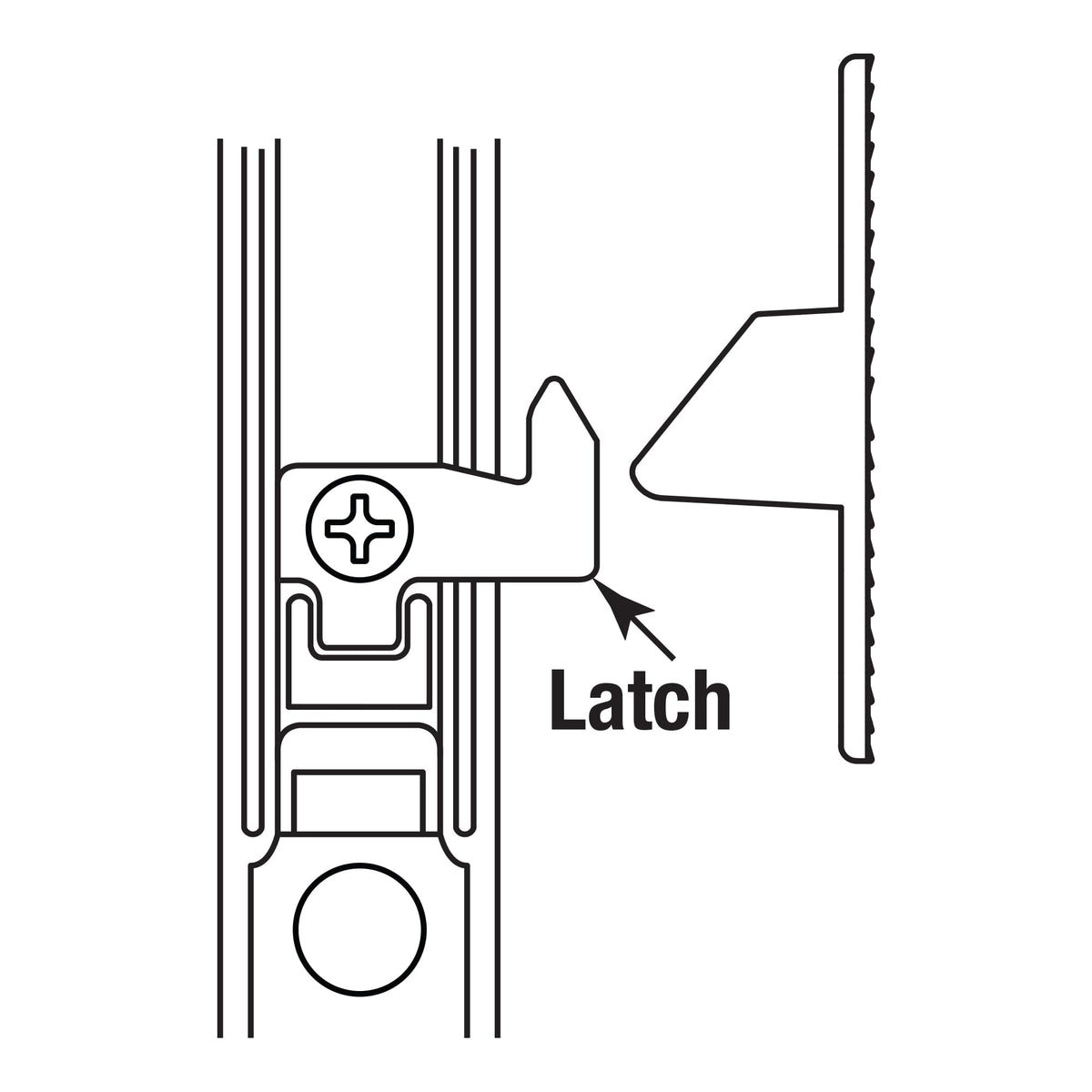 Prime-Line C 1033 installation instructions with fasteners simplify replacement.