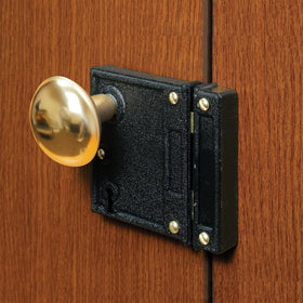 Right-hand interior door installation of Prime-Line E 2437 suits period-style homes.