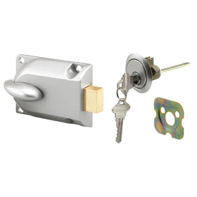 Prime-Line GD 52119 center-mount deadbolt with keyed cylinder for secure access