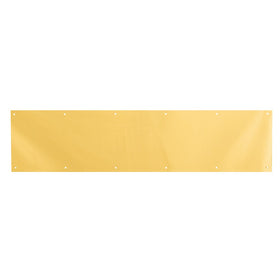 Prime-Line MP4618 brite brass kick plate front view protects doors from scuffs.