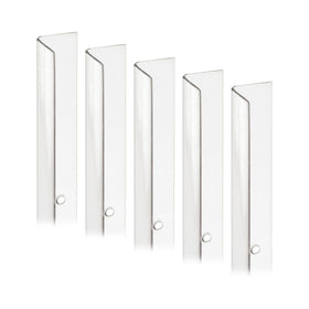 Prime-Line MP9130 corner shield close-up vinyl texture provides long-lasting defense