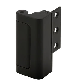 Prime-Line U 11449 front view with matte black finish for enhanced home security