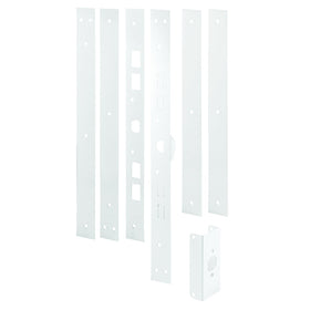 Prime-Line U11026 jamb repair section plates reinforce the door jamb for added strength