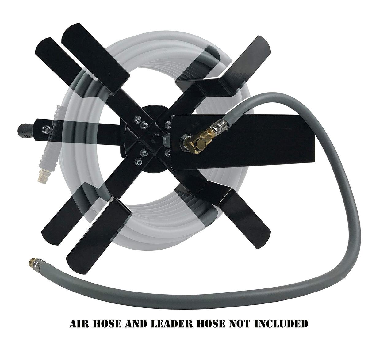Primefit HRM38100 in-use image, 100 ft capacity helps quick hose deployment.