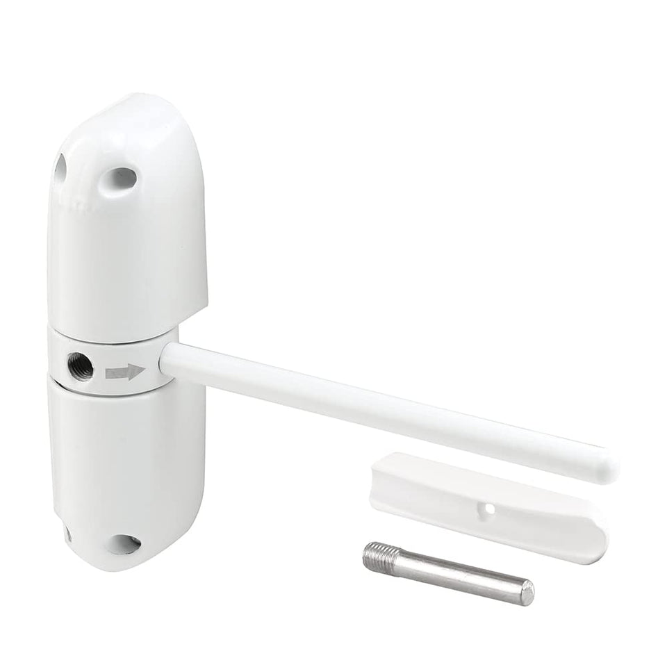 Prime-Line KC10HD door closer front view for quick self-closing on hinged doors