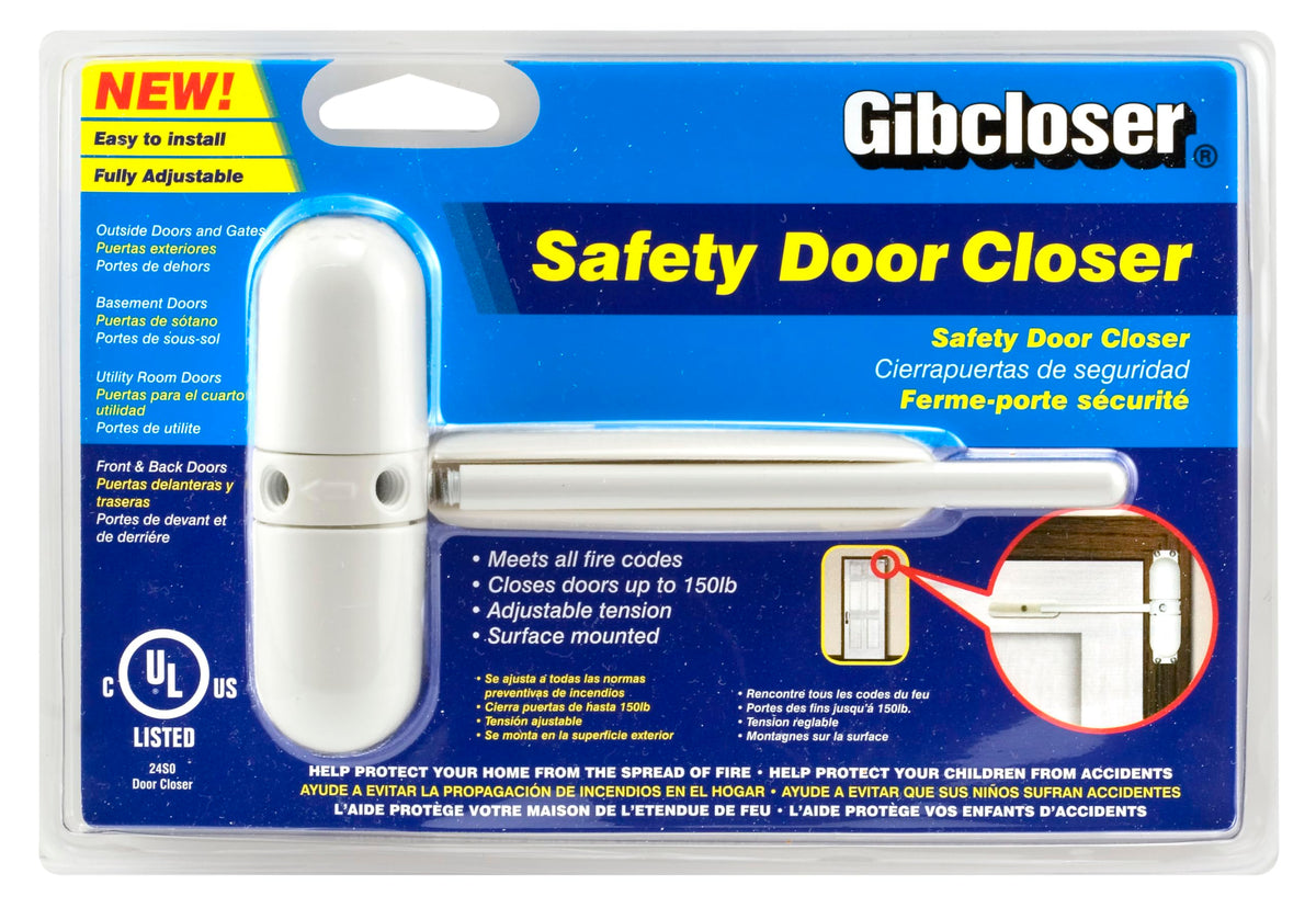 Prime-Line KC10HD diecast white finish blends with any door