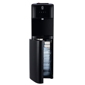 Primo water dispenser bottom-loading design for easy bottle changes