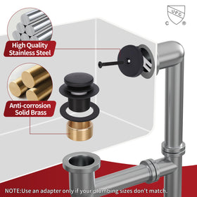 PRIMSOPH rubber gasket provides leak resistance and easy cleaning.