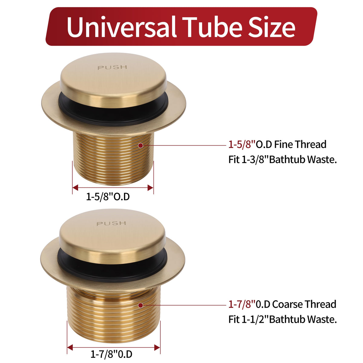 PRIMSOPH thickened rubber gaskets minimize leaks for a secure seal.