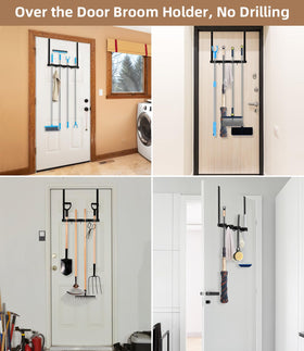 PrimZooty 30-pound capacity supports heavy mops and brooms.