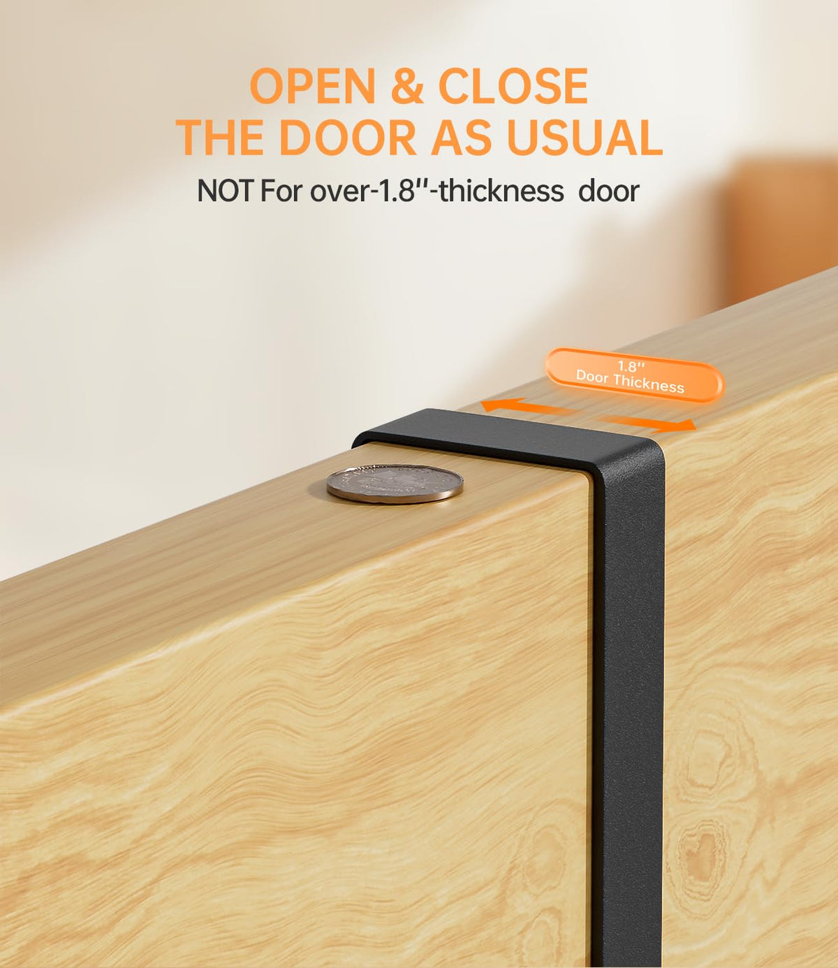 PrimZooty anti-scratch sponge pads protect doors while reducing noise.