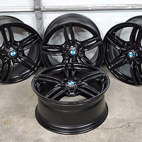 PRISMATIC POWDERS coating demonstrated on automotive wheels for durable protection.