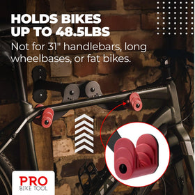 PRO BIKE TOOL compact 3x13x9 inch dimensions fit tight spaces.