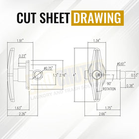 Pro Chutes latch, spring, and trigger detail for reliable door action