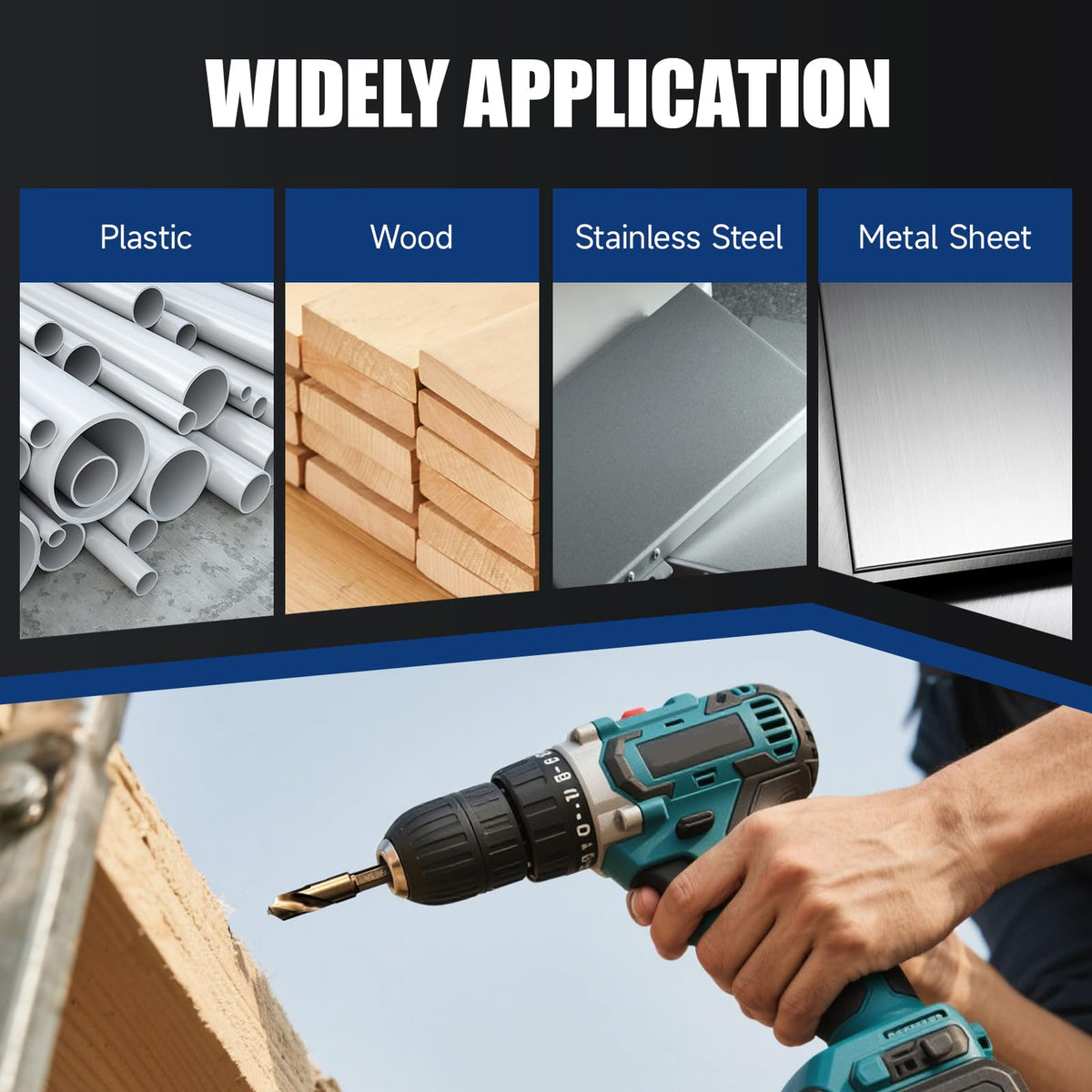 Pro Edge 3/32 to 3/8 inch sizes cover common tasks.