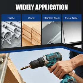 Pro Edge 3/32 to 3/8 inch sizes cover common tasks.