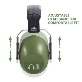 Pro For Sho 34dB earmuffs at the range protect hearing