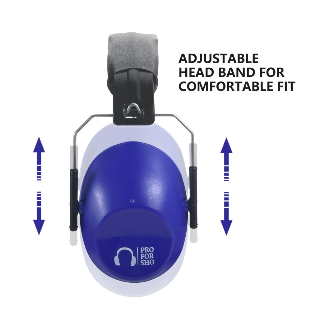 Pro For Sho compact design ear muffs provide strong protection without bulk.