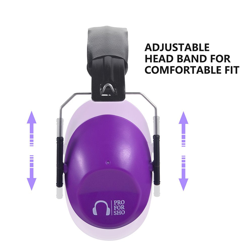 Pro For Sho padded earcups enhance long wear comfort during events