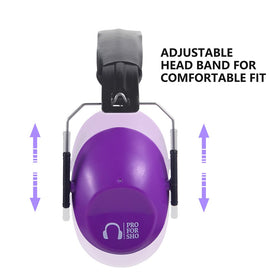 Pro For Sho padded earcups enhance long wear comfort during events