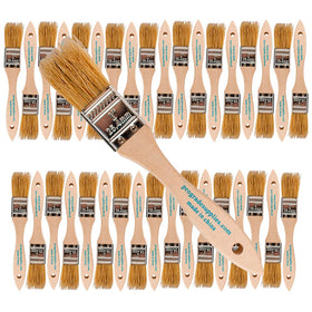 Pro Grade chip brush, 1-inch width, for fast staining and smooth application.