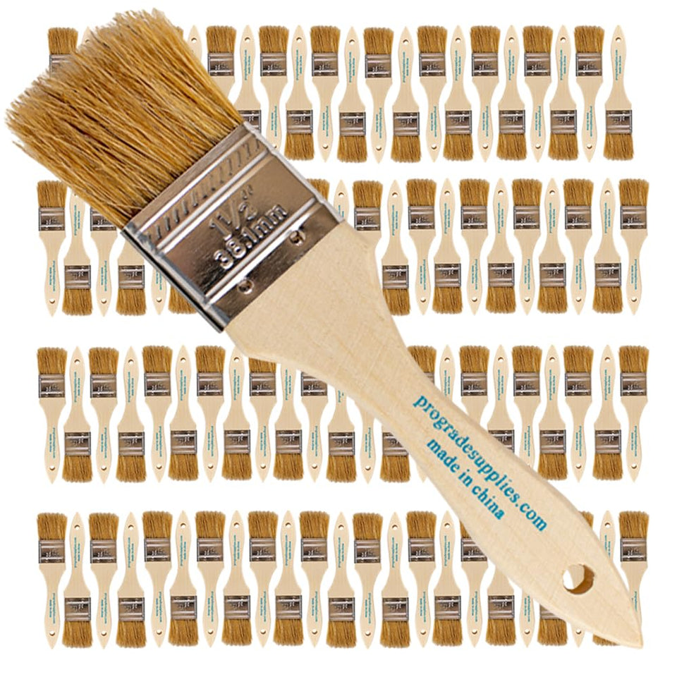 Pro Grade chip brush 96-pack 1.5 inch for fast, economical painting.