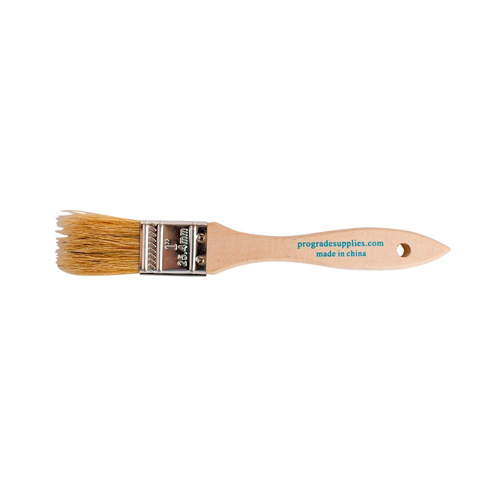 Pro Grade square-trim chip brush suitable for detail work and cleanup.