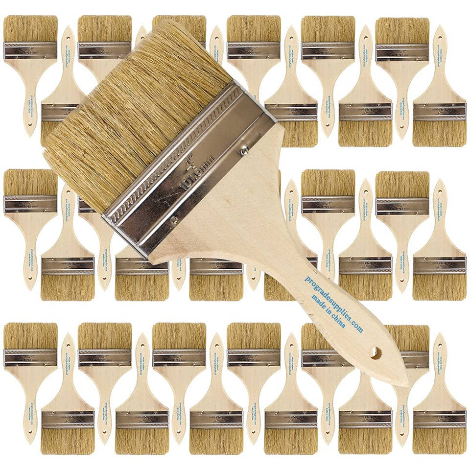 Pro Grade chip brush 36-pack, 4-inch width for broad coverage and versatility.
