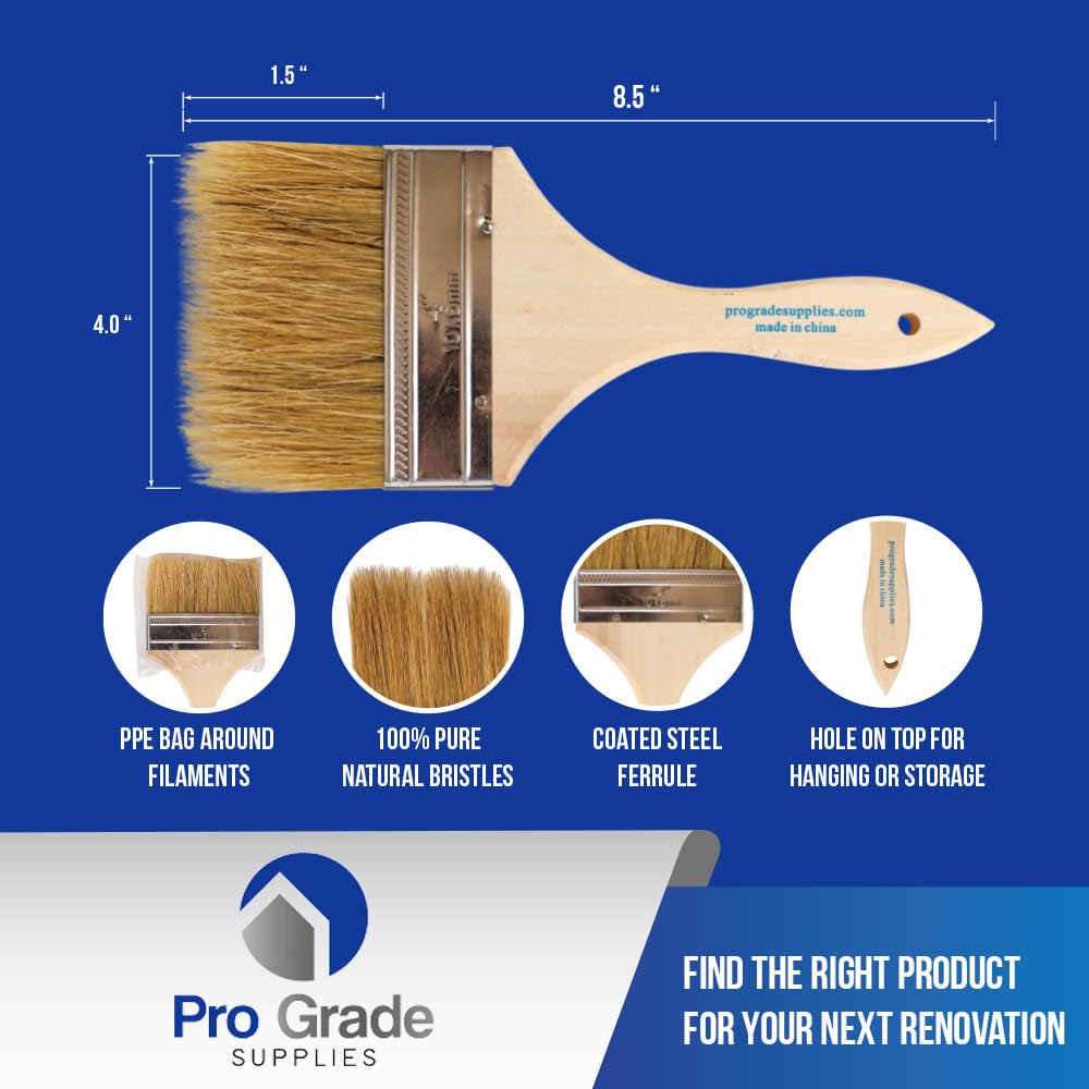 Pro Grade disposable chip brush in a pack for quick cleanup